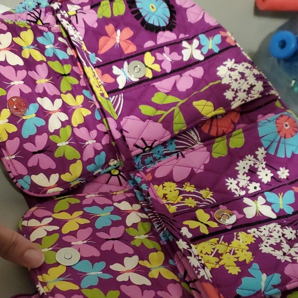 Vera Bradley Single Long Strap Satchel Purse - Picture 4 of 11